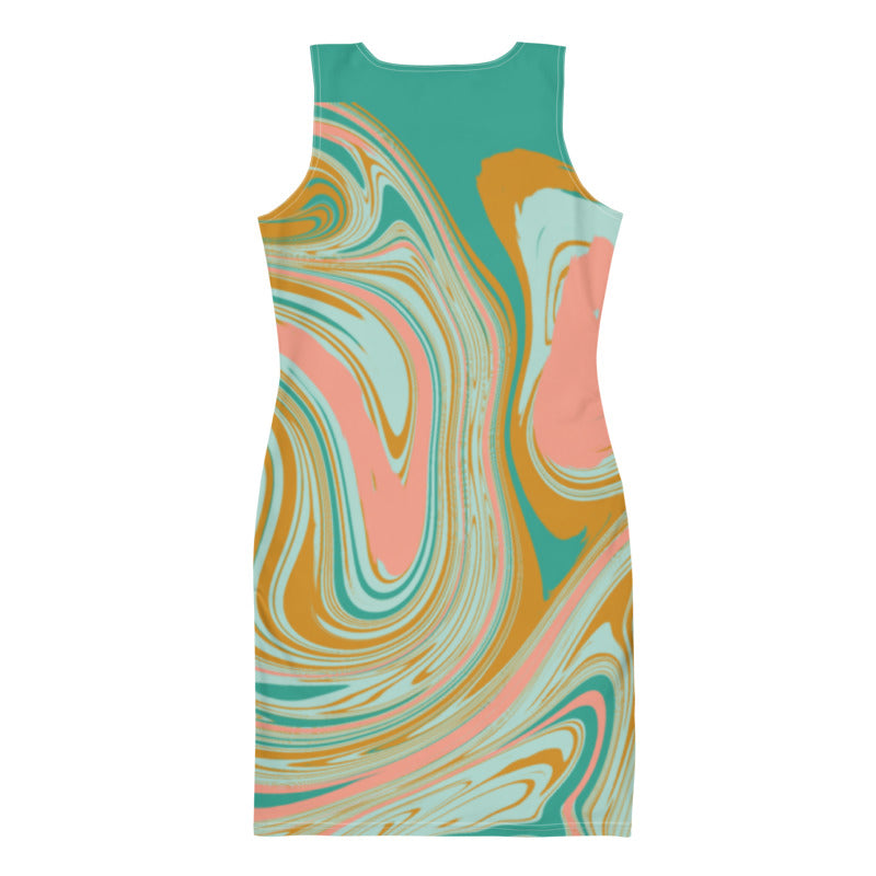 Vibe Fitted Dress - Mod Visions