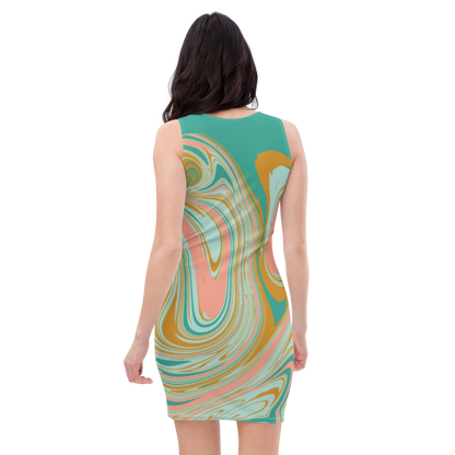 Vibe Fitted Dress - Mod Visions