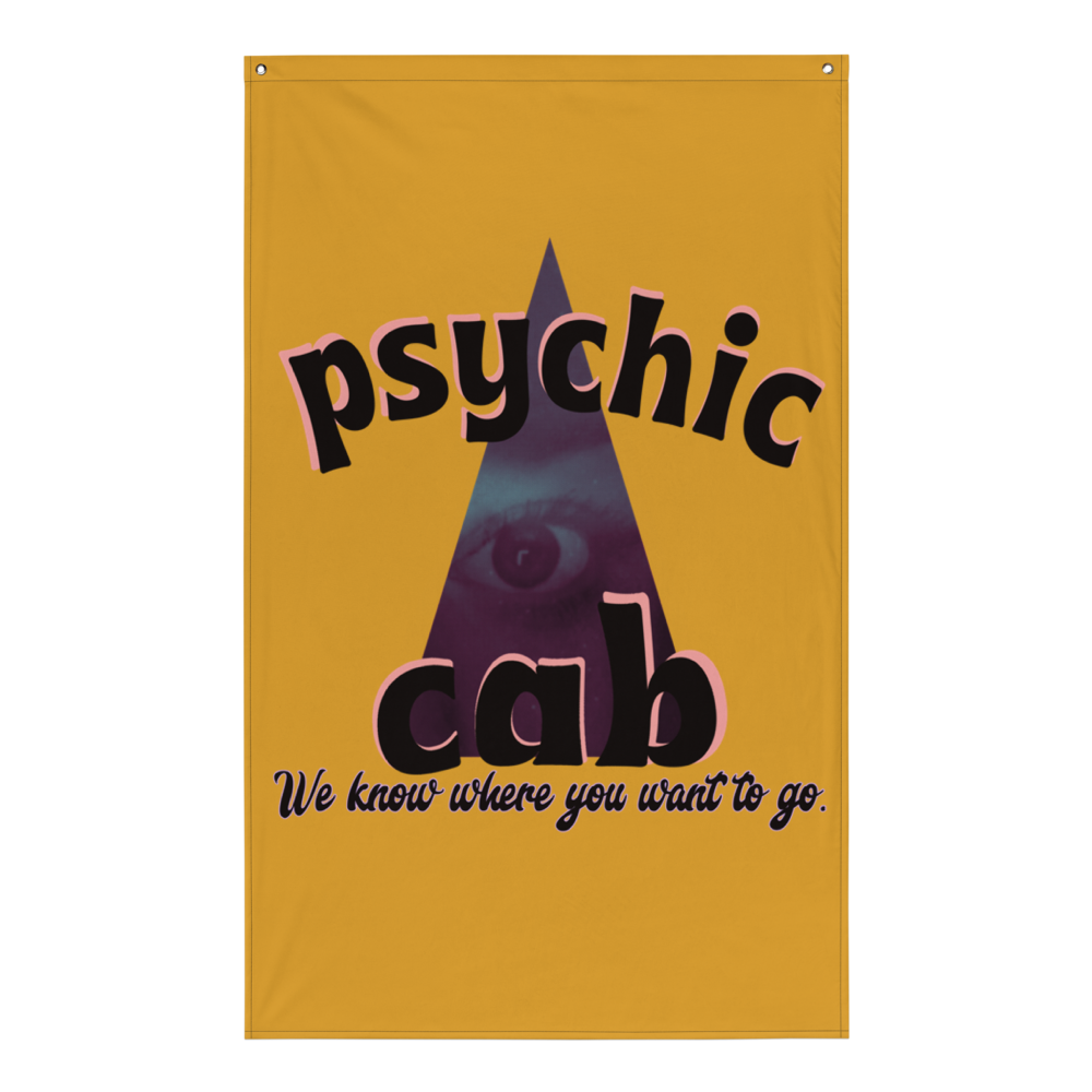 Psychic Cab Flag - Mod Visions