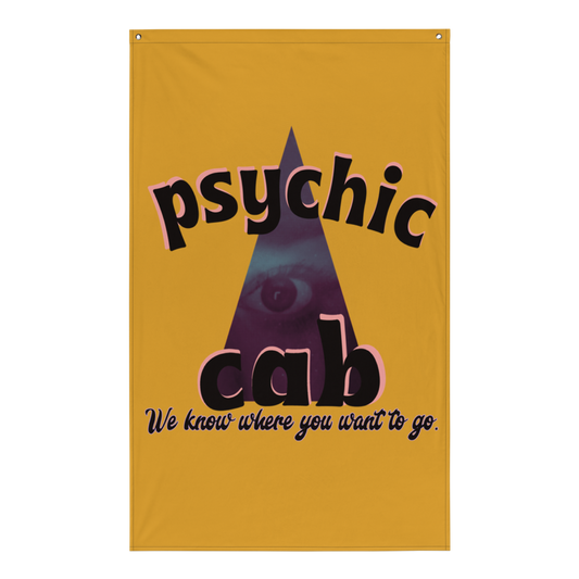 Psychic Cab Flag - Mod Visions