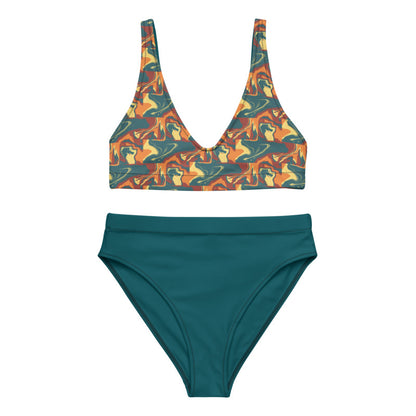 Retro High-Waisted Bikini - Mod Visions