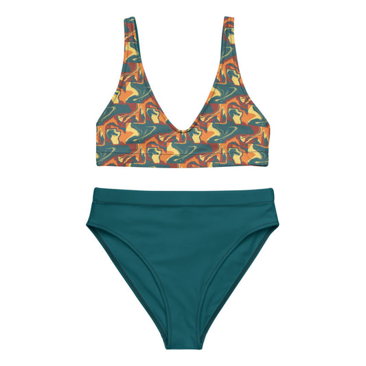 Retro High-Waisted Bikini - Mod Visions