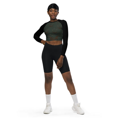Scavenger Overwatch Long Sleeve Crop Top