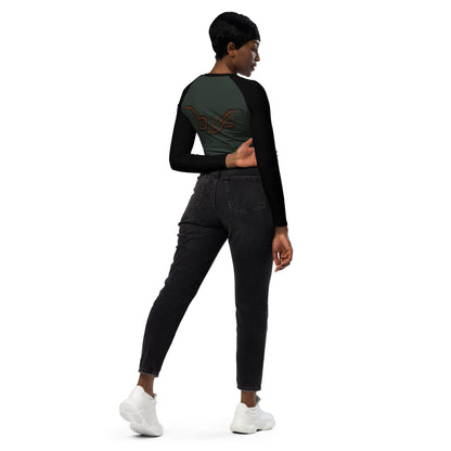 Scavenger Overwatch Long Sleeve Crop Top