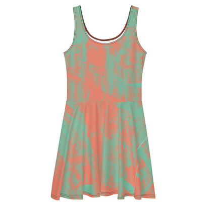Pink & Blue Dress - Mod Visions