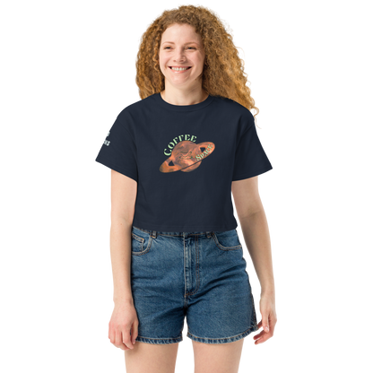 Coffee Space Crop Top - Mod Visions