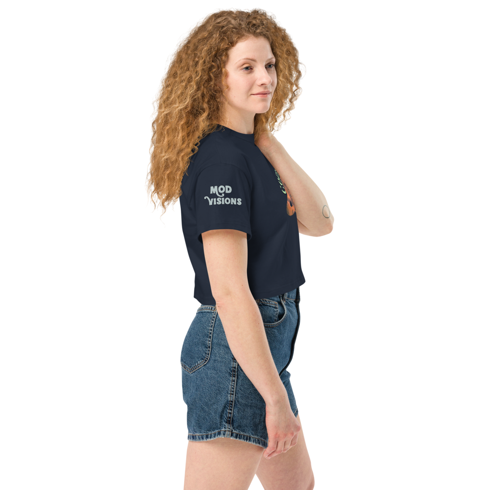 Coffee Space Crop Top - Mod Visions