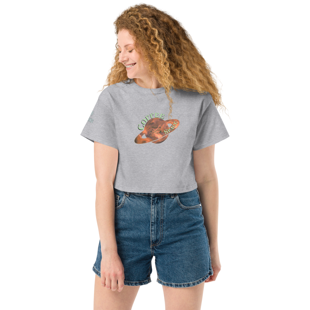 Coffee Space Crop Top - Mod Visions