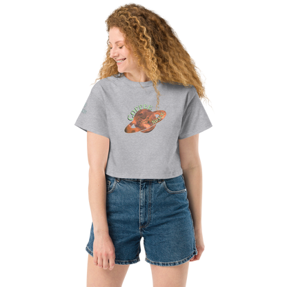 Coffee Space Crop Top - Mod Visions