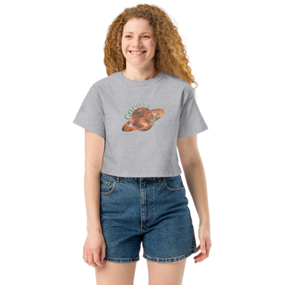 Coffee Space Crop Top - Mod Visions