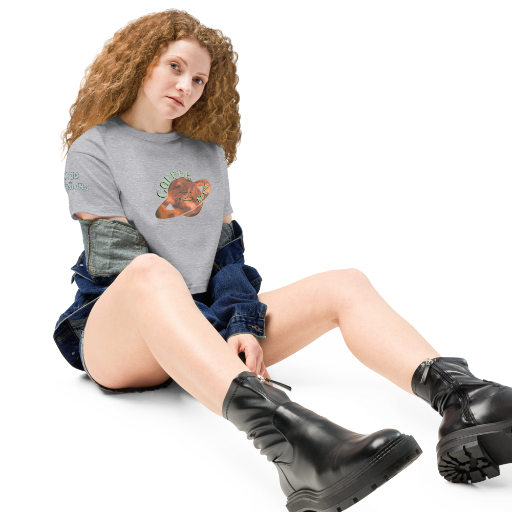 Coffee Space Crop Top - Mod Visions