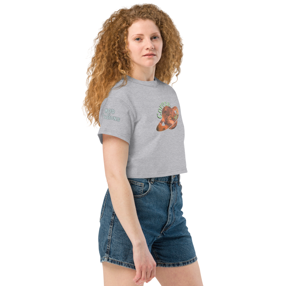 Coffee Space Crop Top - Mod Visions