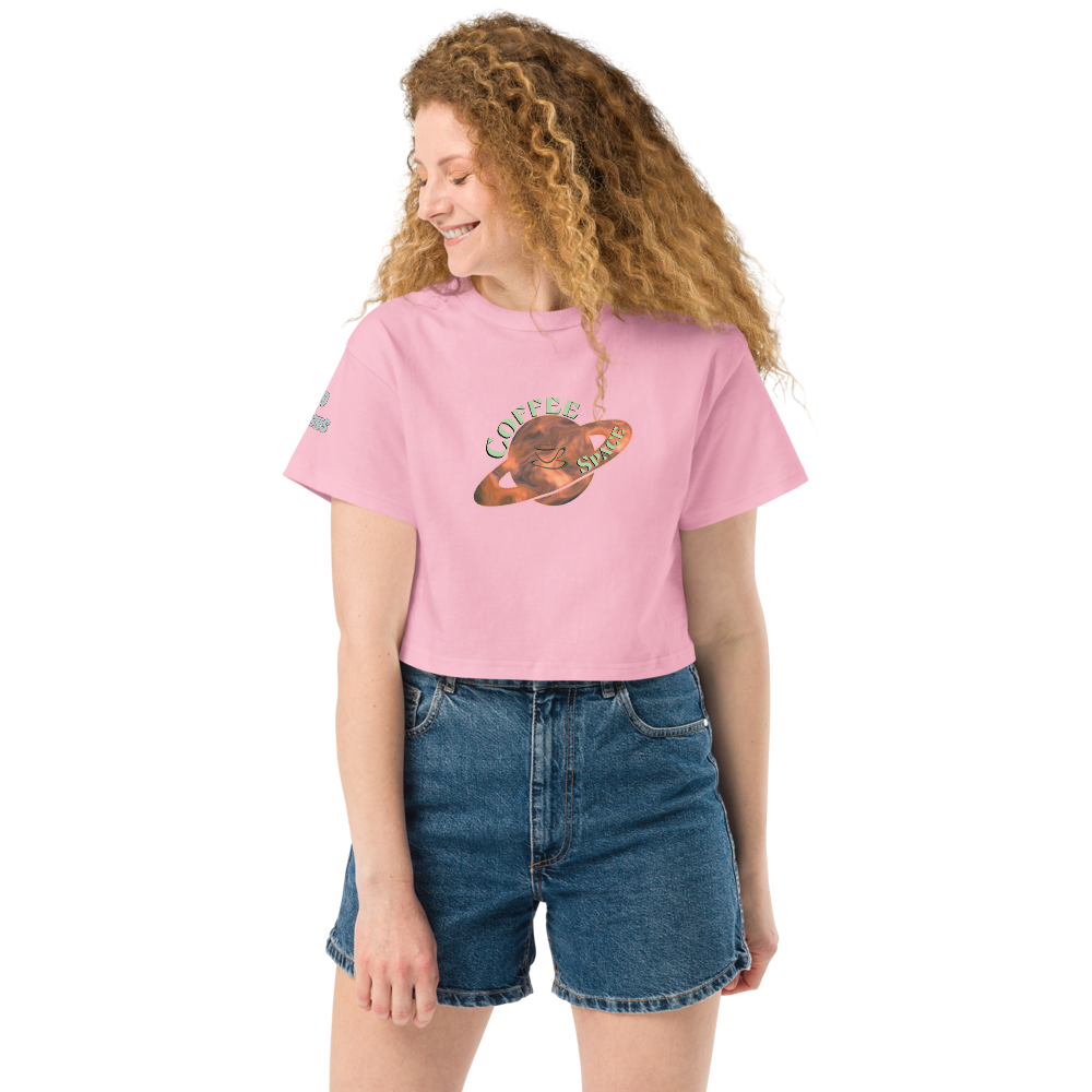 Coffee Space Crop Top - Mod Visions