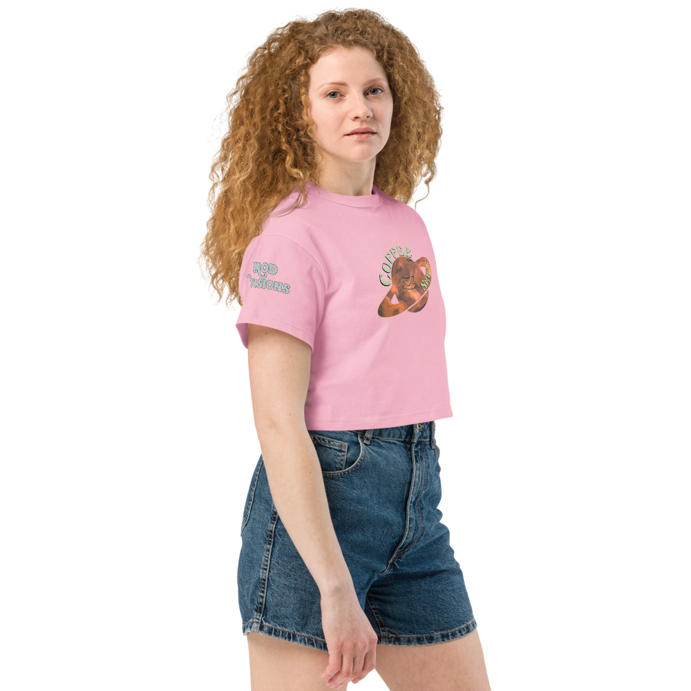 Coffee Space Crop Top - Mod Visions