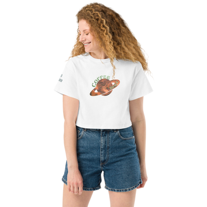 Coffee Space Crop Top - Mod Visions