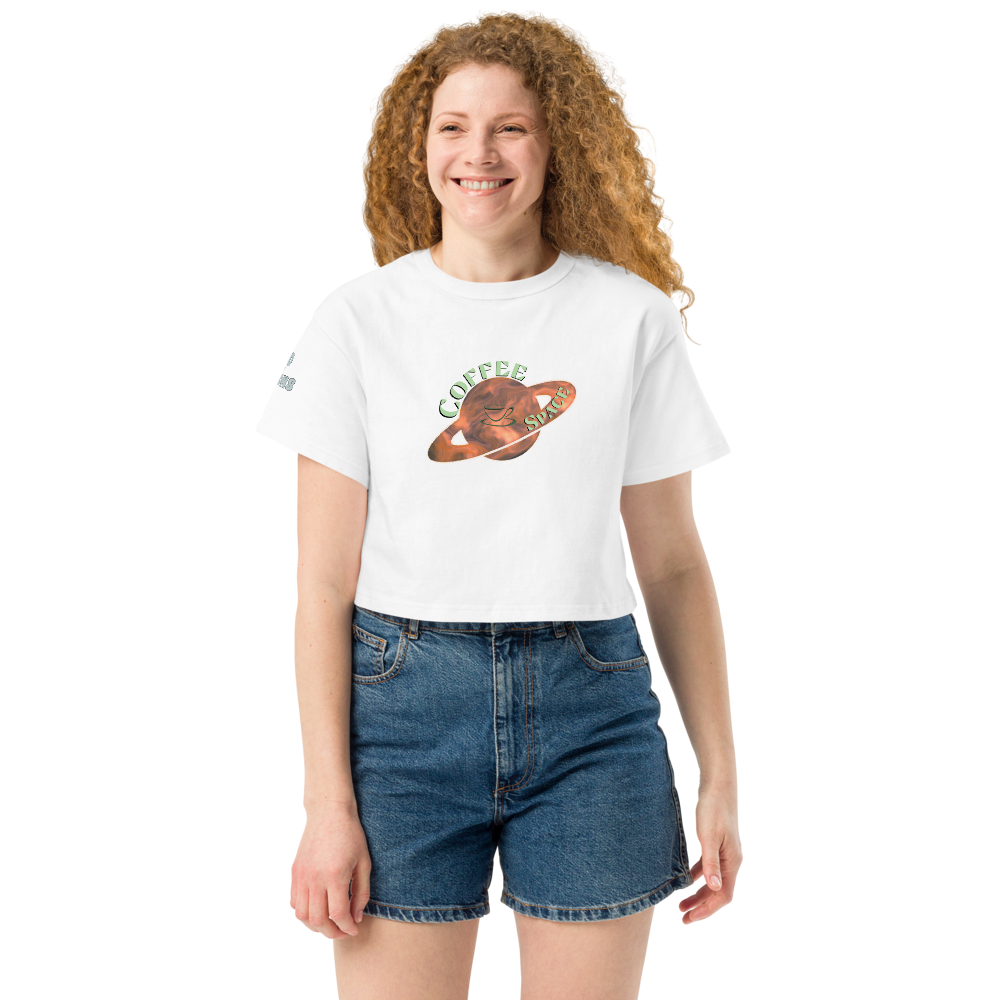 Coffee Space Crop Top - Mod Visions