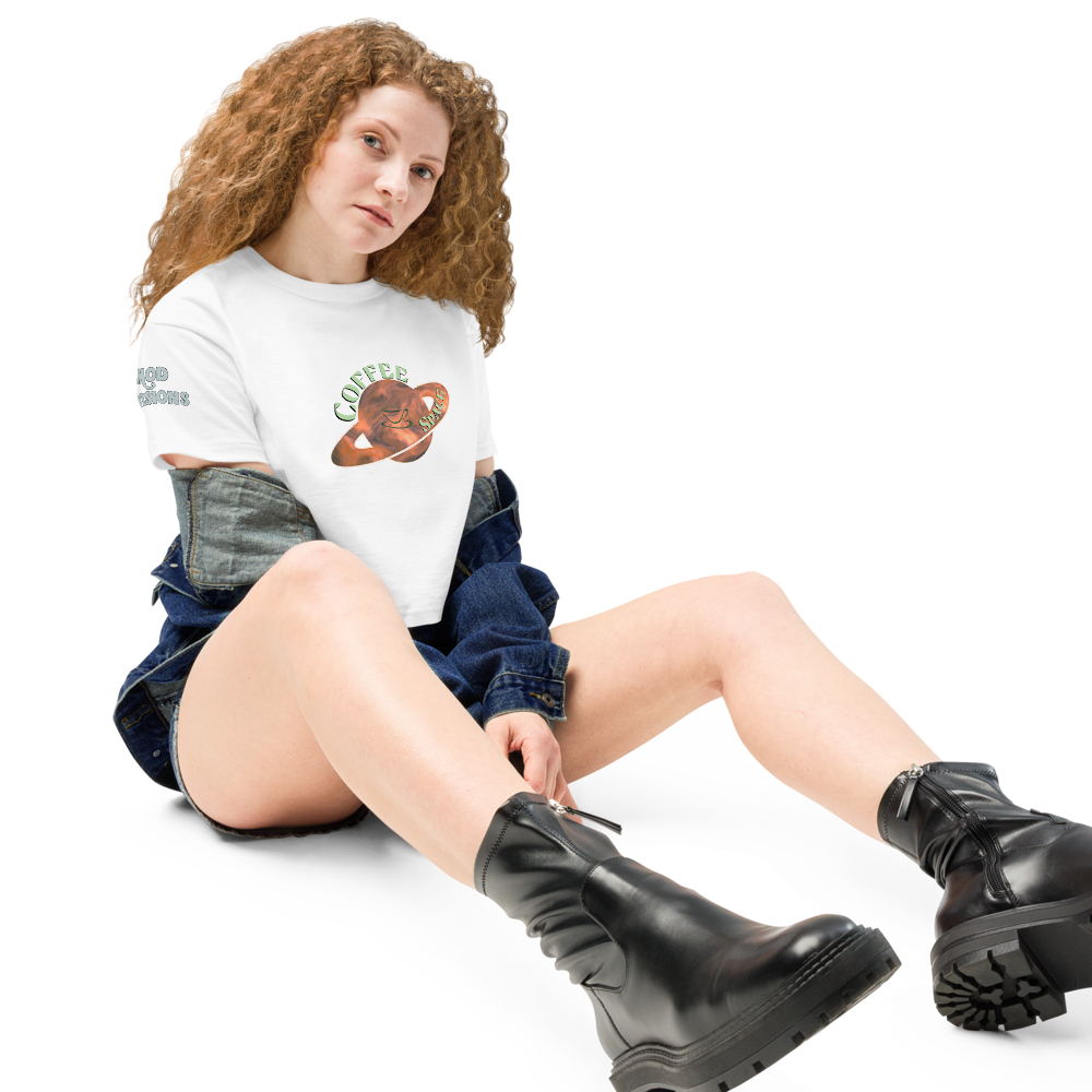 Coffee Space Crop Top - Mod Visions