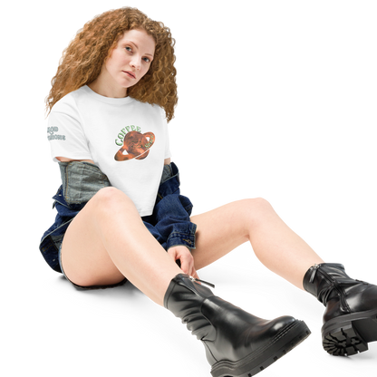 Coffee Space Crop Top - Mod Visions