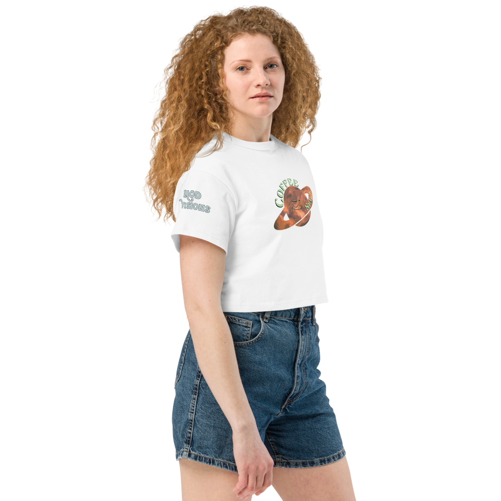 Coffee Space Crop Top - Mod Visions