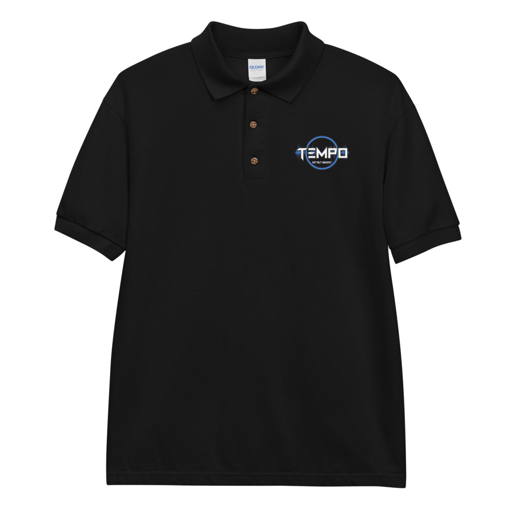 Tempo Entertainment Vibe Embroidered Polo Shirt - Mod Visions