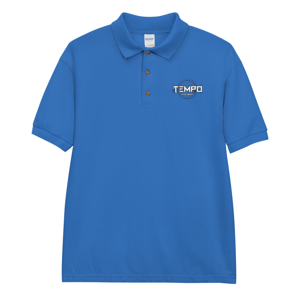 Tempo Entertainment Vibe Embroidered Polo Shirt - Mod Visions