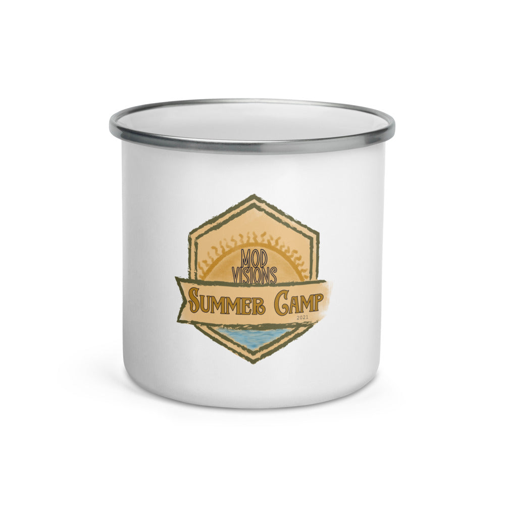 Mod Visions Summer Camp Enamel Mug - Mod Visions