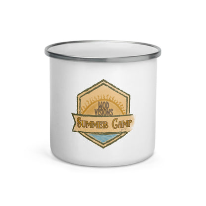 Mod Visions Summer Camp Enamel Mug - Mod Visions