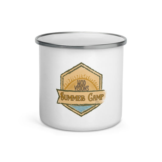Mod Visions Summer Camp Enamel Mug - Mod Visions