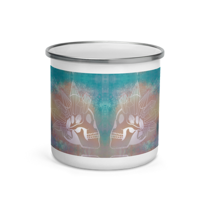 Crystal Skull Enamel Mug - Mod Visions