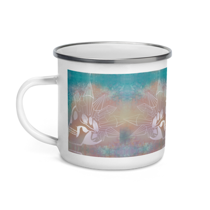 Crystal Skull Enamel Mug - Mod Visions