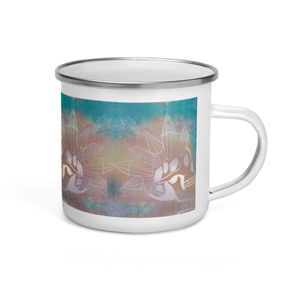 Crystal Skull Enamel Mug - Mod Visions