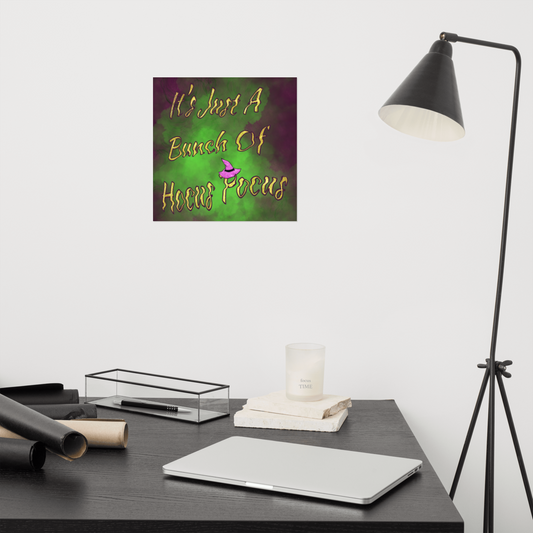 It’s Just A Bunch Of Hocus Pocus Poster - Mod Visions