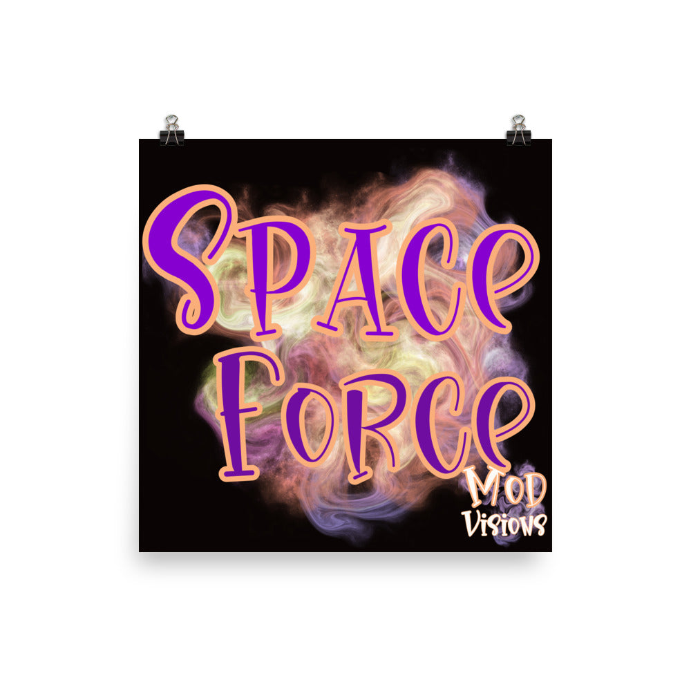 Space Force Poster - Mod Visions
