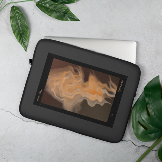 Coffee Spills Polaroid Laptop Sleeve - Mod Visions