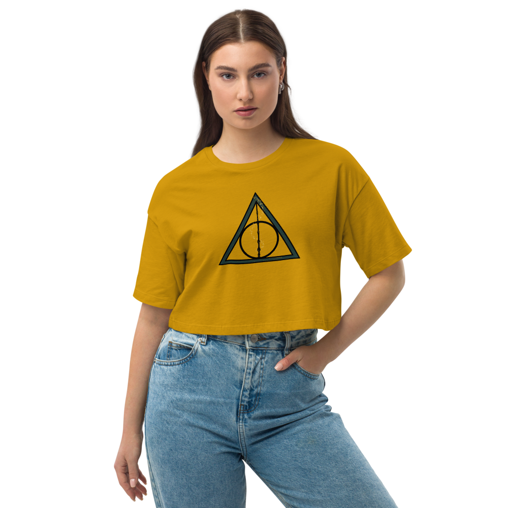 Deathly Hallows Crop Top - Mod Visions
