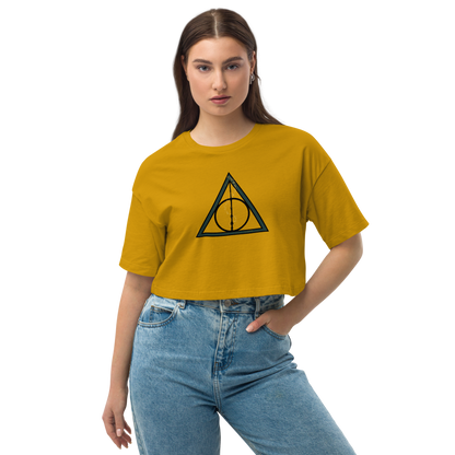 Deathly Hallows Crop Top - Mod Visions