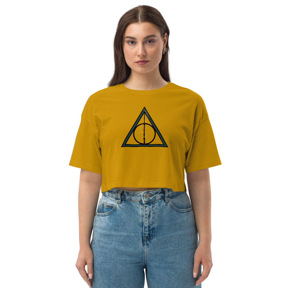 Deathly Hallows Crop Top - Mod Visions