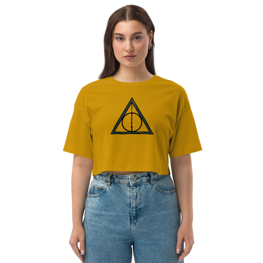 Deathly Hallows Crop Top - Mod Visions