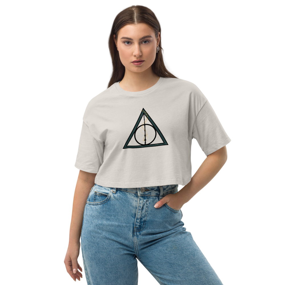 Deathly Hallows Crop Top - Mod Visions