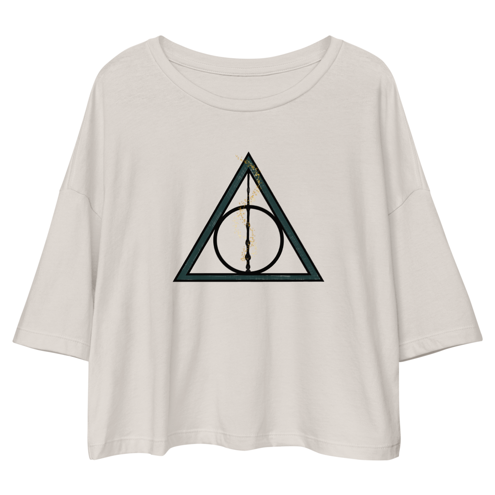 Deathly Hallows Crop Top - Mod Visions