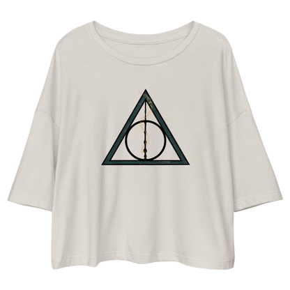 Deathly Hallows Crop Top - Mod Visions