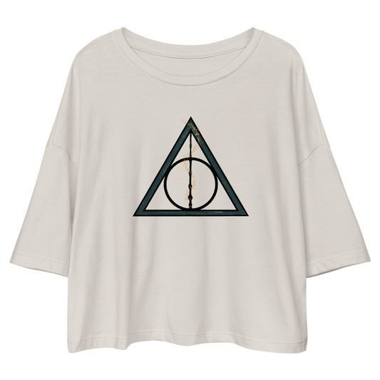 Deathly Hallows Crop Top - Mod Visions