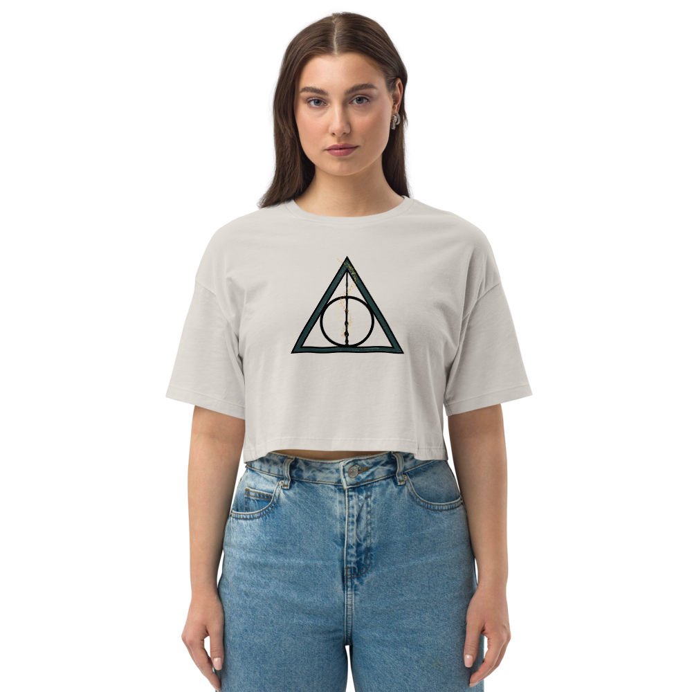 Deathly Hallows Crop Top - Mod Visions