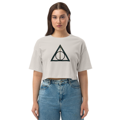 Deathly Hallows Crop Top - Mod Visions