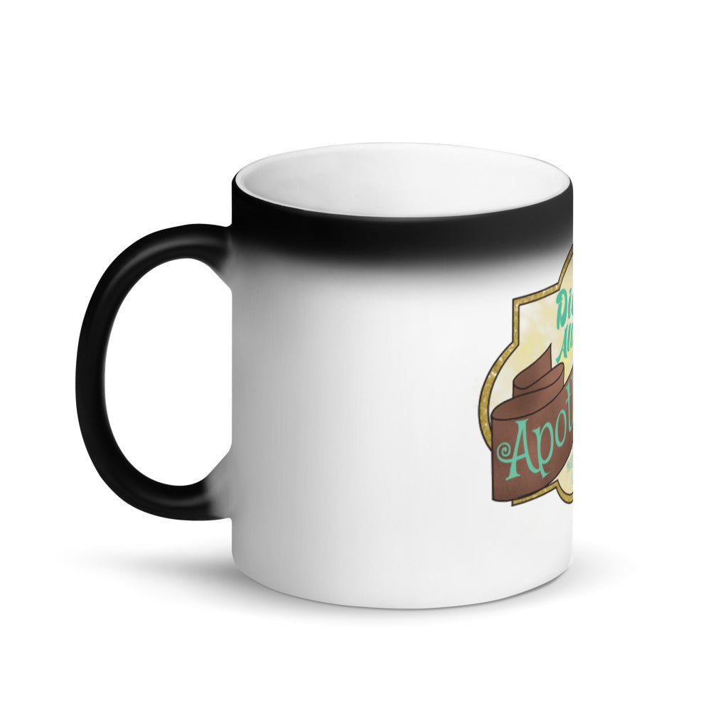 Matte Black Diagon Alley Apothecary Magic Mug - Mod Visions