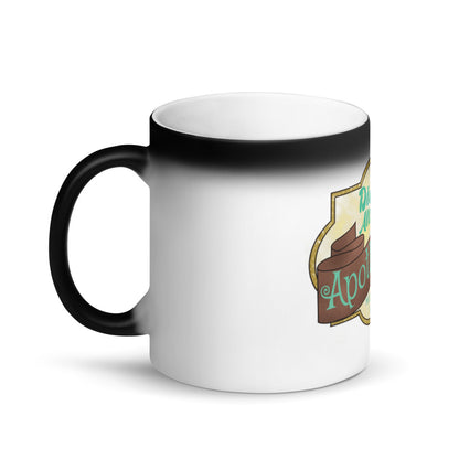 Matte Black Diagon Alley Apothecary Magic Mug - Mod Visions