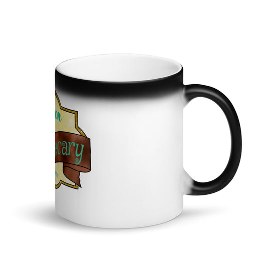 Matte Black Diagon Alley Apothecary Magic Mug - Mod Visions