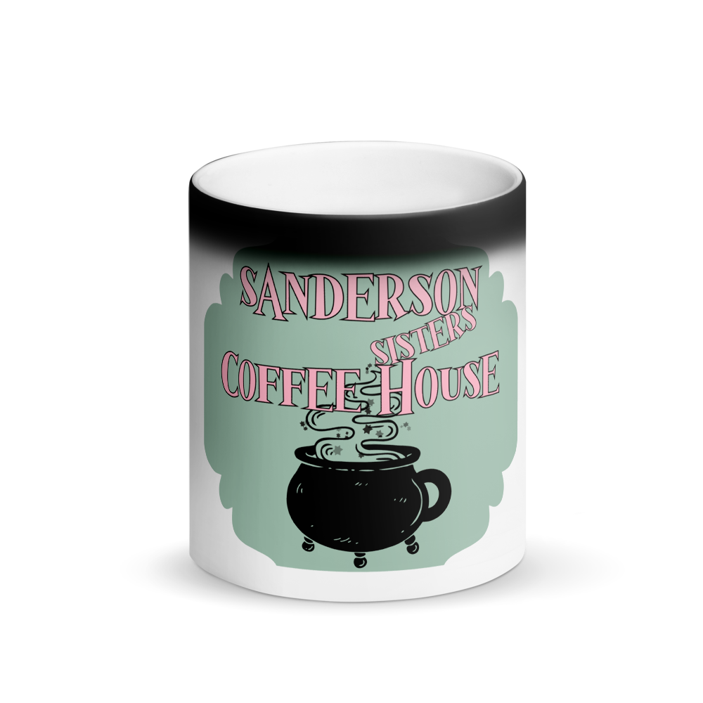 Matte Black Magic Sanderson Sisters Coffee House Mug - Mod Visions