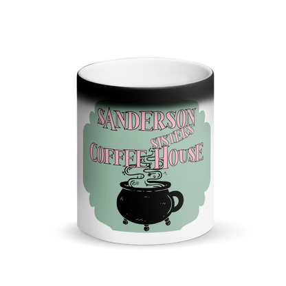 Matte Black Magic Sanderson Sisters Coffee House Mug - Mod Visions