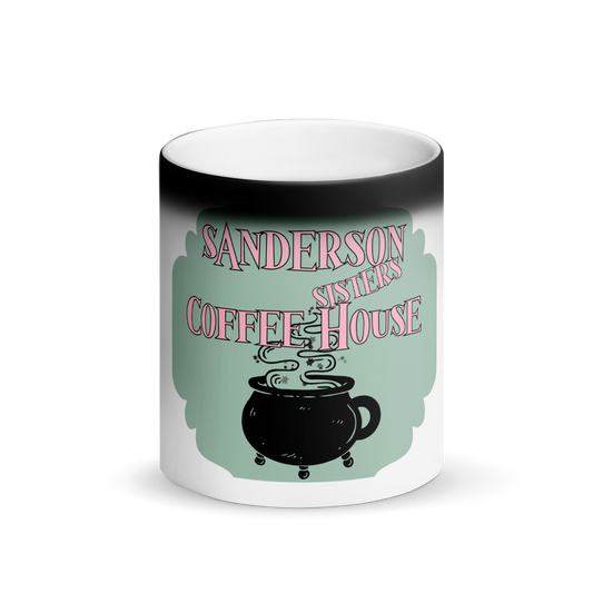 Matte Black Magic Sanderson Sisters Coffee House Mug - Mod Visions